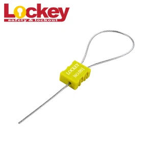 Cuerpo ABS acero coche de Cable sello bloqueo