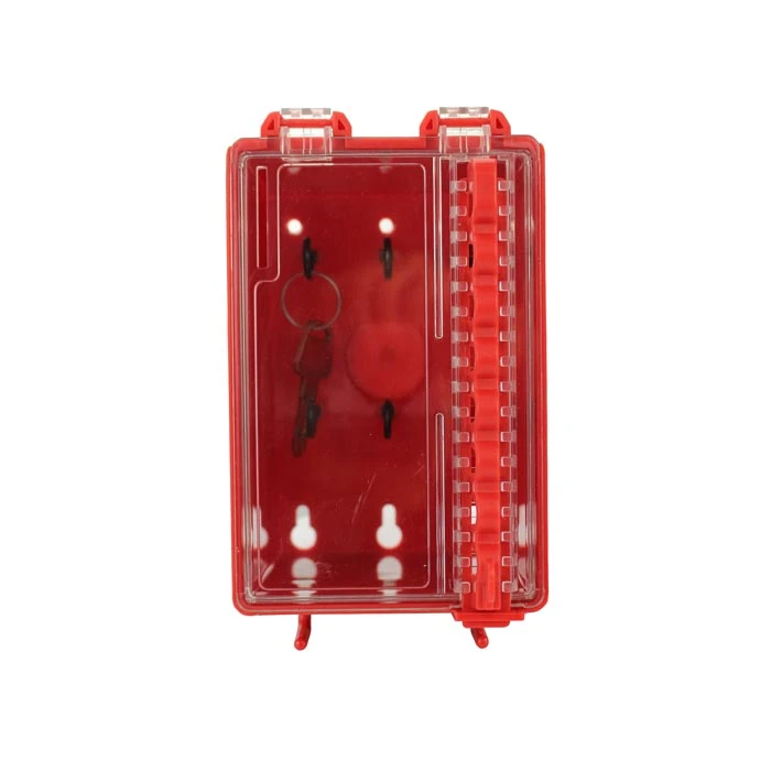 Montado en la pared pared de plástico Mini caja de la cerradura