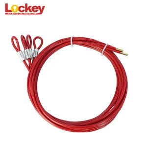 Cable de acero ajustable de 3.8 mm de diámetro.