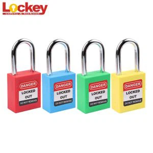 Proveedor de candado de seguridad de grillete de acero de 38 mm